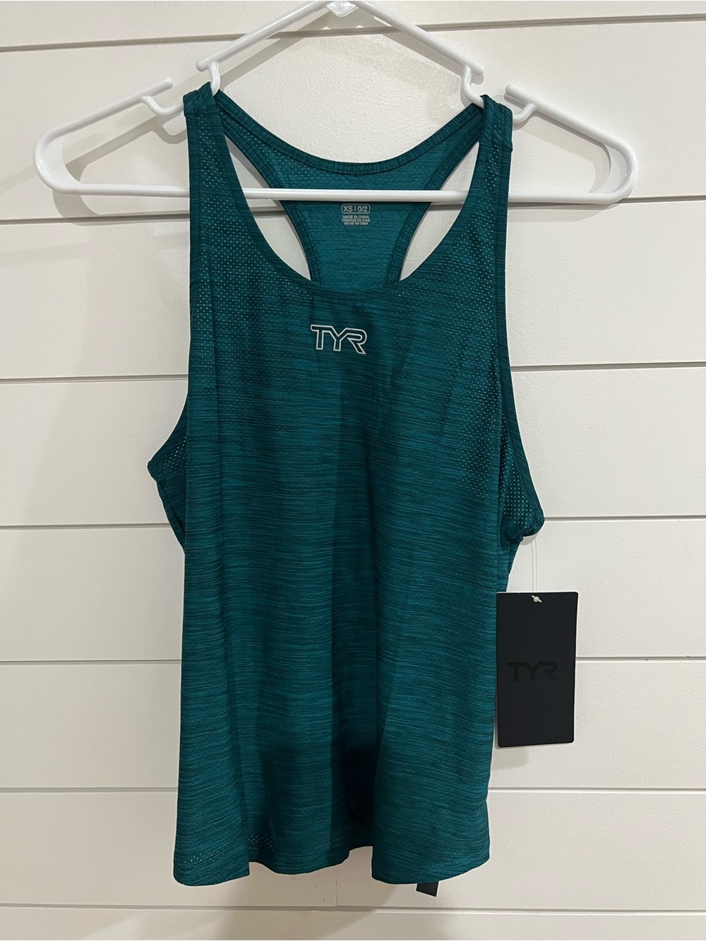 Ladies TYR Deep Teal Racerback Training Tank